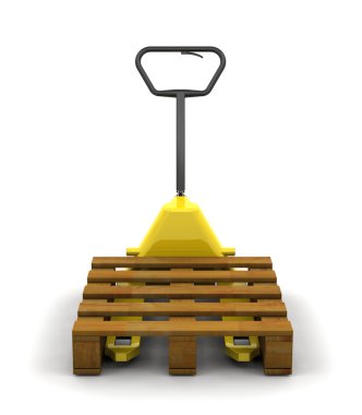 Pallet truck clipart