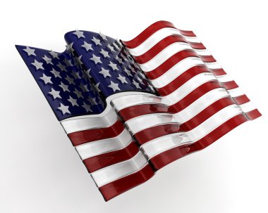 cam Amerikan bayrağı