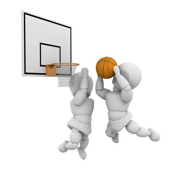 Basketball players — Stock Photo, Image