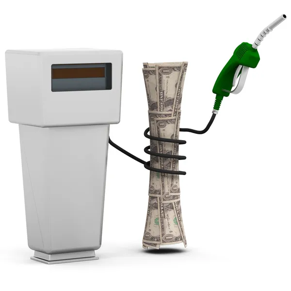 Aumento dos preços dos combustíveis — Fotografia de Stock