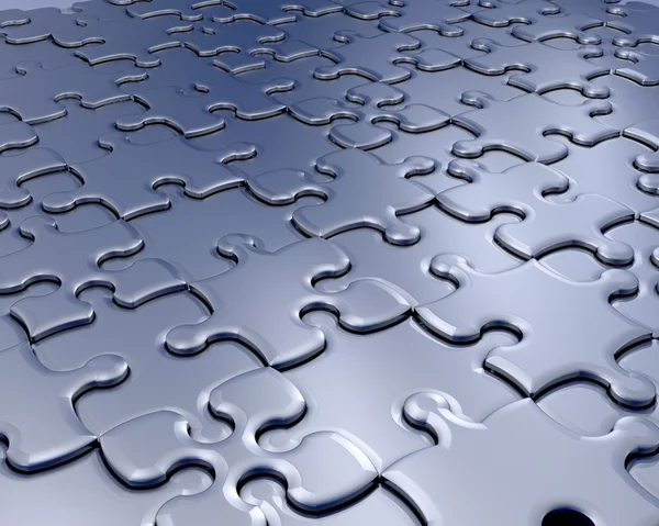 Jigsaw pieces — Stock Photo, Image