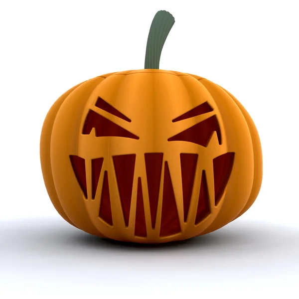 Scary pumpkin — Stock Photo, Image
