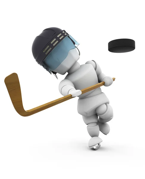 アイスホッケー選手 — ストック写真