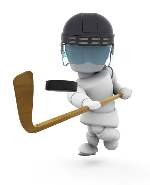 Ice-hockey player — Stock Photo, Image