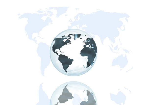 Abstrakter Globus — Stockfoto