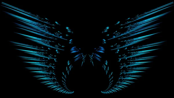Fraktale Flügel — Stockfoto