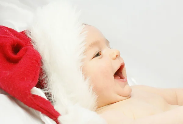 Dziecko santa — Zdjęcie stockowe