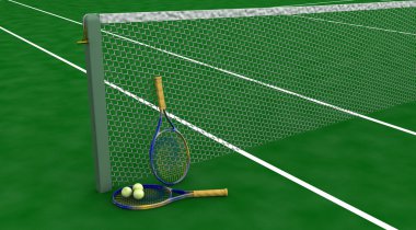 Tenis raket ve topları