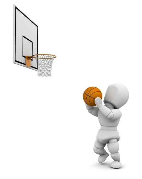 Баскетболіст — стокове фото