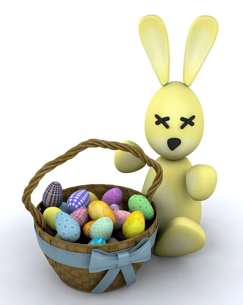 复活节兔子 — 图库照片