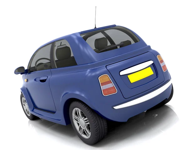 Bir arabanın 3D görüntüsü — Stok fotoğraf