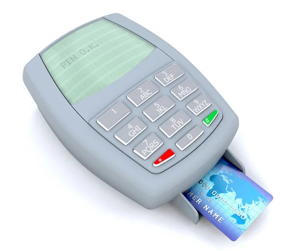 stock image Credit card transaction