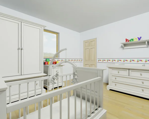 stock image Nursery interior