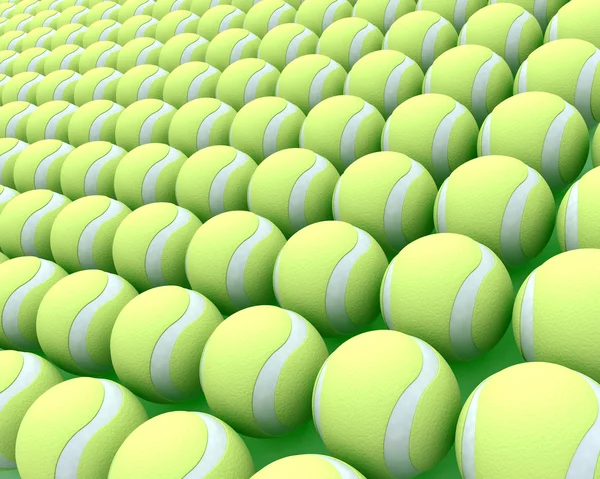 Balles de tennis — Photo