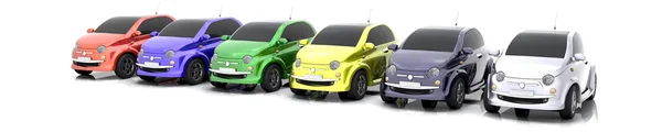 Продажа автомобилей 3D — стоковое фото