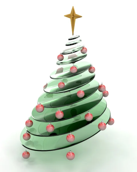 Árbol de Navidad abstracto — Foto de Stock
