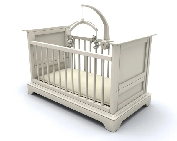 Kinderbed voor baby — Stockfoto