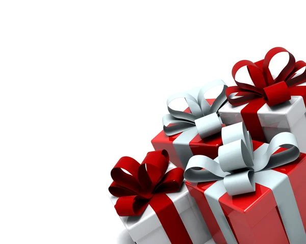 Christmas Gift Boxes — Stock Photo, Image
