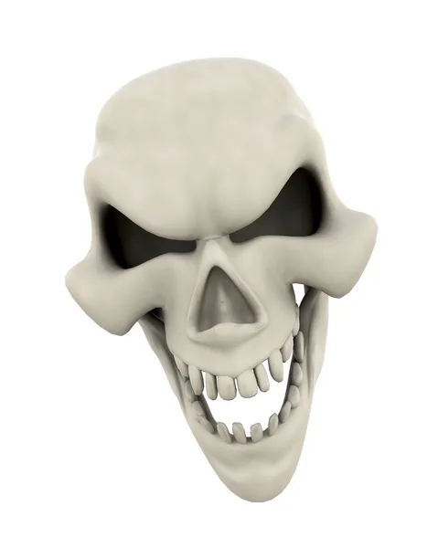 Evil Skull Face — Stock Photo, Image