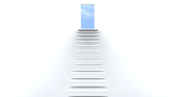 Escadas para o céu — Fotografia de Stock