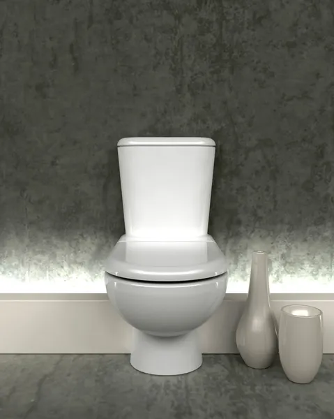 3D καθιστούν σύγχρονης τουαλέτας — Φωτογραφία Αρχείου