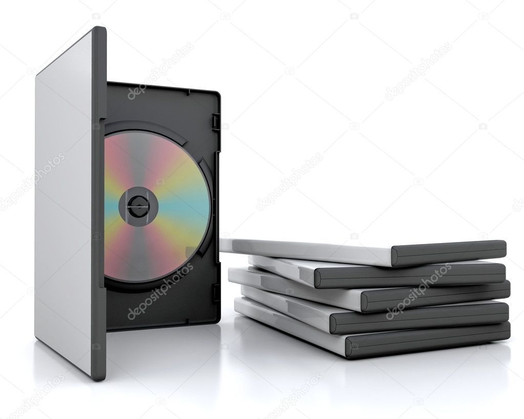 dvd-hoesjes — stockfoto © kjpargeter #4411848