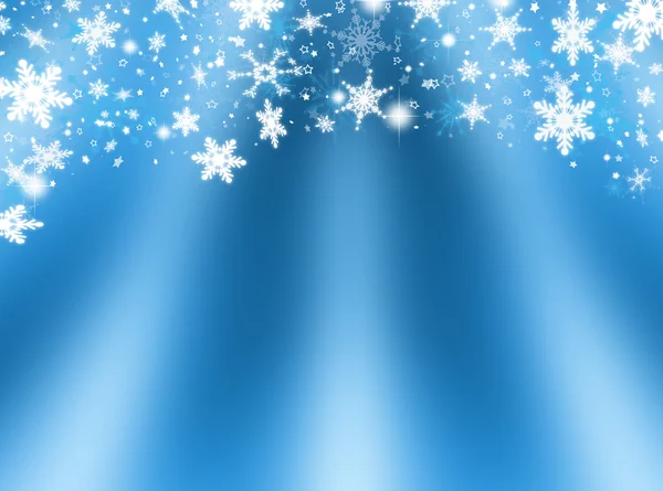 Snowflakes and stars — Stock Photo, Image