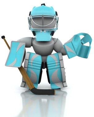 Ice hockey clipart