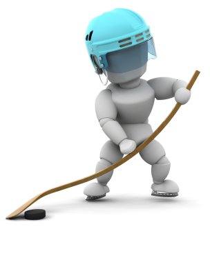 Ice hockey clipart