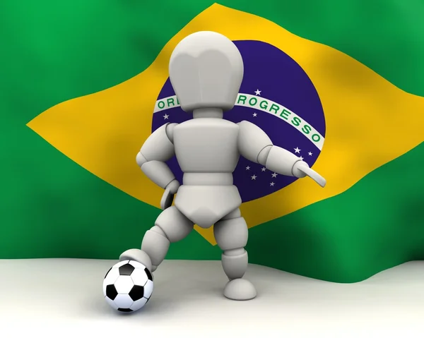 Fotbollslag för World cup 2010 — Stockfoto