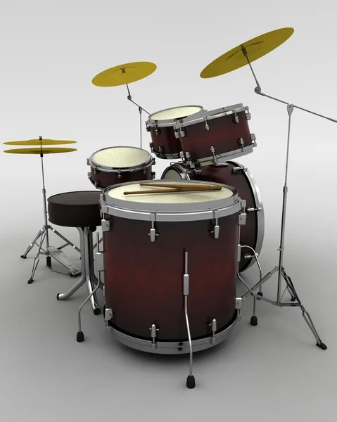 Koncertní bicí souprava — Stock fotografie