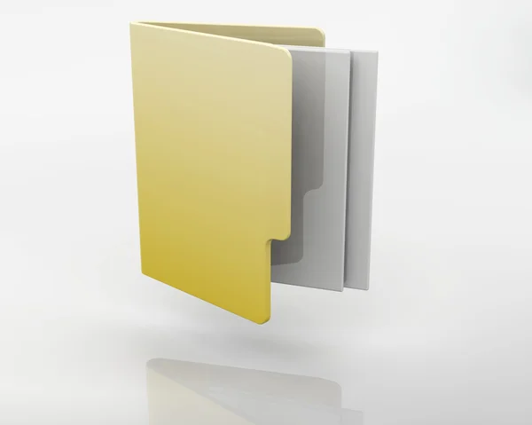 Ícone de janelas 3D — Fotografia de Stock