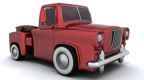 Caricatura de camioneta de los años 50 —  Fotos de Stock