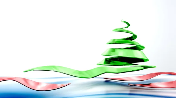 Konceptuální vánoční strom — Stock fotografie