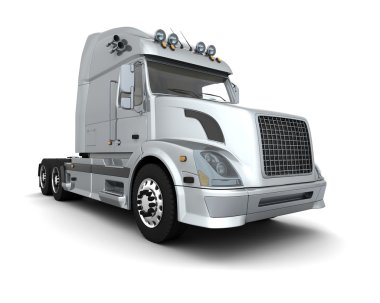 American sem -truck clipart