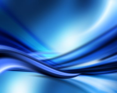 Abstract blue clipart