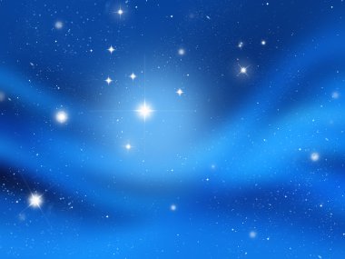 Starry sky background clipart