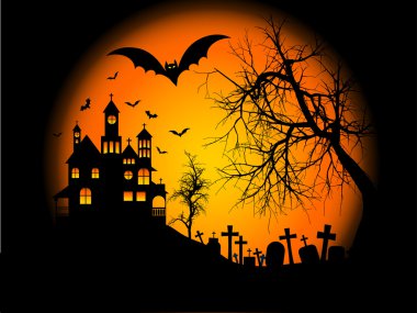 Halloween background clipart