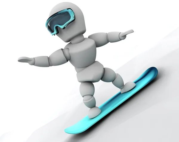 Snowboard — Stockfoto