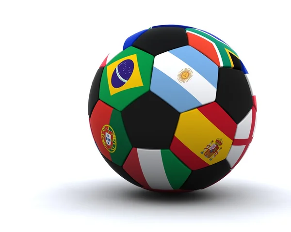 World cup football 2010 — Stock Photo, Image