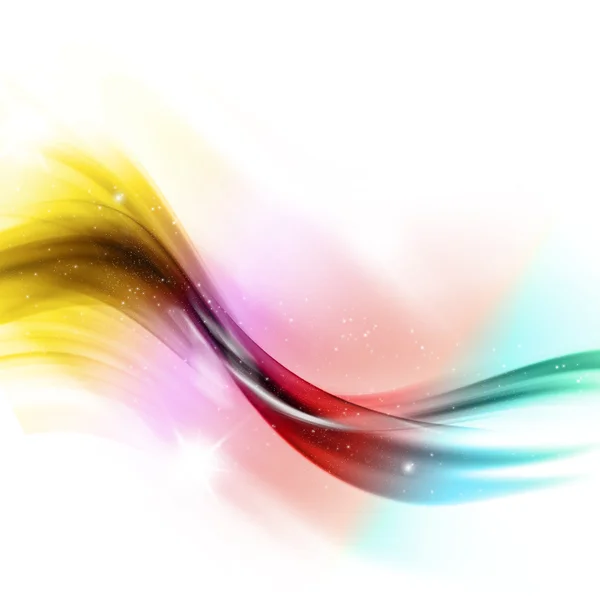 Fluxo abstrato do arco-íris — Fotografia de Stock