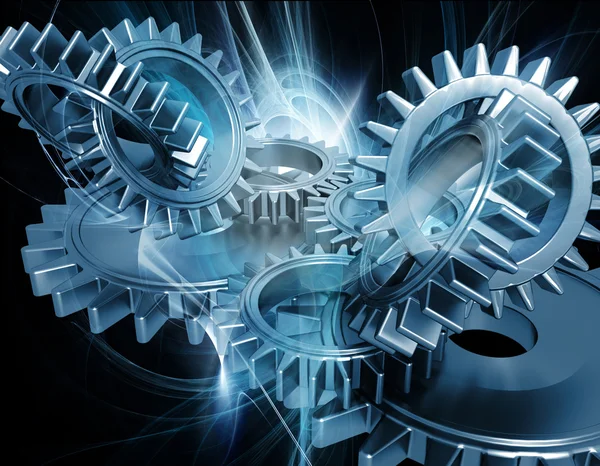 Abstract gears — Stock Photo, Image