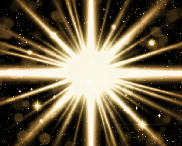 Абстрактный фон вспышки звезды — стоковое фото