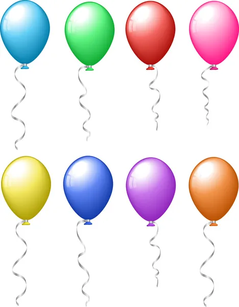 色彩缤纷的气球 — 图库照片