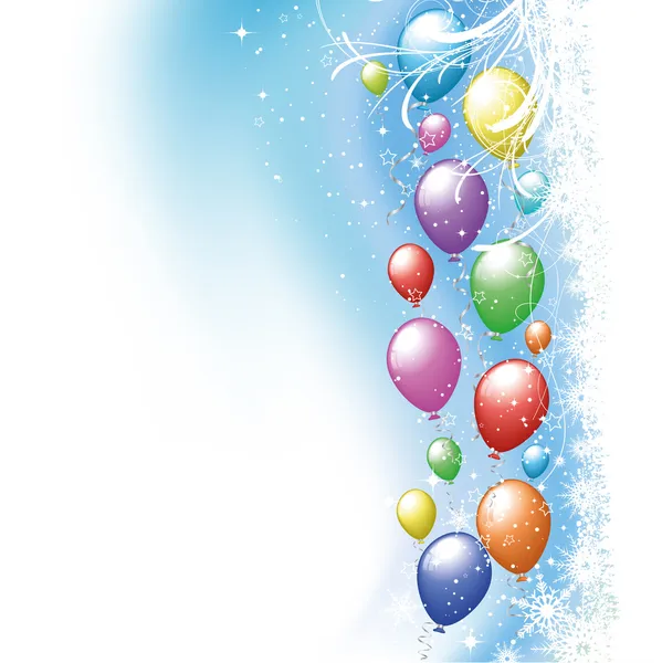 Balões de Natal — Fotografia de Stock