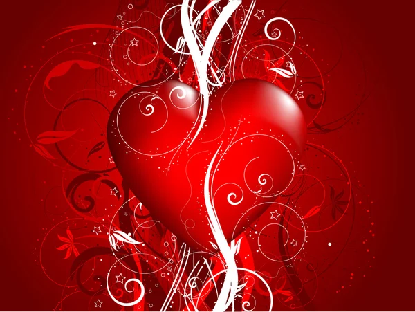 Dekorative Valentinen Hintergrund — Stockfoto