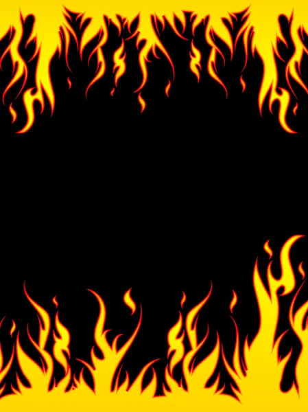 Bordo Fiery — Foto Stock