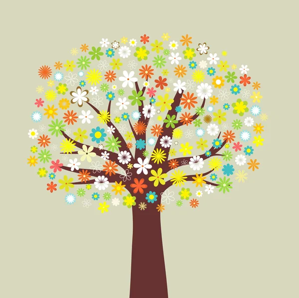 Flower tree — Stock Photo, Image