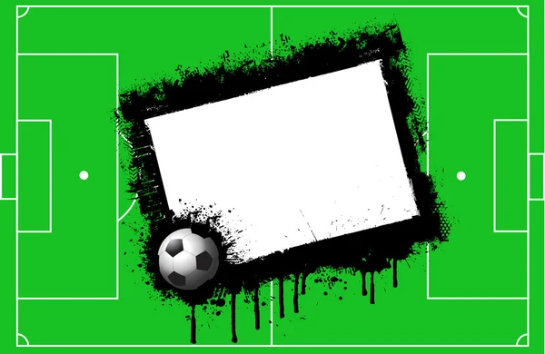 Grunge football background — Stock Photo, Image