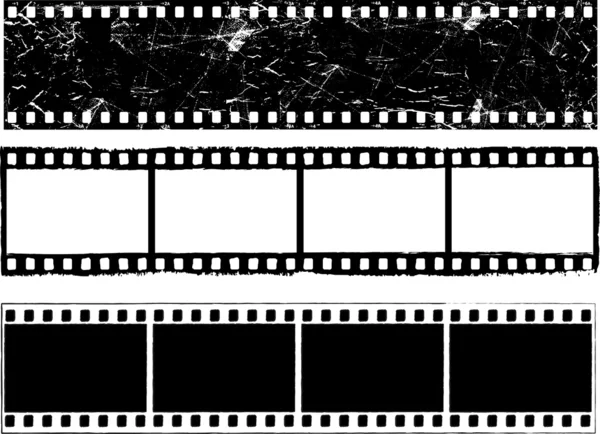 Grunge film strips — Stock Photo, Image